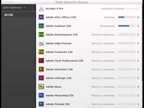 Adobe application manager download mac cs6